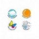 Carioca A53550012 - Pack de 12 rotuladores témpera