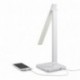 Lámpara Escritorio I Lámpara LED de mesa I USB I Cargador I Barra de LED de mesa con USB integrado I Mesa de noche I 7 nivele
