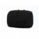 Bolsa de hombro del recorrido del bolso de escuela de la PU de las mujeres retro Estudiante Mini Mochila Negro 