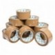 pakit 12 marrón cinta de embalaje rollos Value Pack | 12 rollos de Heavy Duty Grado Comercial, 1,88 pulgadas x 72 m 48 mm x 