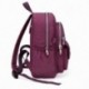 AOTIAN Mujer Mini Nailon Mochilas 7 litros, Morado