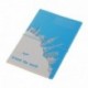 Protector Funda Cartera Cubierta de Pasaporte Moda Colorido Recorrido Caso - Global Azul