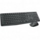 Logitech MK235 RF inalámbrico Portugués - Teclado RF inalámbrico, Universal, Portugués, Inalámbrico, USB, Batería 