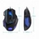 GHB Ratón Gaming USB Ratón Gamer LED 5000 dpi Optico Mouse Profesional 7 Botón para PC Notebook Ordenador Portátil Compatible