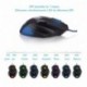 GHB Ratón Gaming USB Ratón Gamer LED 5000 dpi Optico Mouse Profesional 7 Botón para PC Notebook Ordenador Portátil Compatible