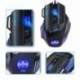 GHB Ratón Gaming USB Ratón Gamer LED 5000 dpi Optico Mouse Profesional 7 Botón para PC Notebook Ordenador Portátil Compatible