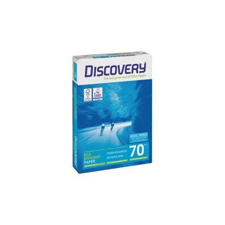 Discovery Blanco Papel para fotocopiadora A3, 70 g/m² – 500 hojas