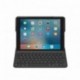 Logitech Create - Funda con teclado inalámbrico retro iluminado y tecnología Smart Connector para iPad Pro 9.7", negro