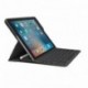 Logitech Create - Funda con teclado inalámbrico retro iluminado y tecnología Smart Connector para iPad Pro 9.7", negro