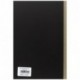 Miquelrius - Cuaderno Cosido A5, 80 hojas Liso , Encuadernación cosida cartón extraduro color gris marengo y beige