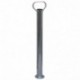 vidaXL Rueda Jockey de 48 mm con 2 Tubos de Soporte & 3 Abrazaderas Herramienta