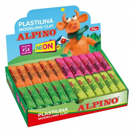 Alpino DP000915FL - Expositor 24 unidades de plastilina