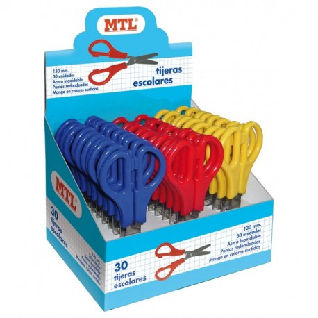 MTL 79240 - Expositor con 30 tijeras escolares
