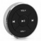 kwmobile Bluetooth Media Button Smartphone y Tablet - Interfaz de Audio para Coche iOS y Android - Soporte para Volante Contr