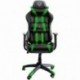 Diablo X-One Silla De Oficina Mecanismo De Inclinación Reposabrazos Ajustables Cojin Lumbar Y Almohada Cuero Sintético, Negro