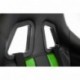 Diablo X-One Silla De Oficina Mecanismo De Inclinación Reposabrazos Ajustables Cojin Lumbar Y Almohada Cuero Sintético, Negro