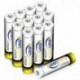 AAA Pilas, keenstone 12 PCS 1.5V 1200mAh Metal de Litio bateria AAA Baterías No Recargables