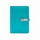 Nueva Espiral A6 tamaño Candy agenda planificador Cuaderno Diario de viaje/personal diario de piel tpn017, color azul A6