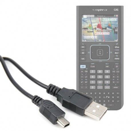 Cargadores/cables para Texas Instruments TI-Nspire CX | CX CAS | Touchpad | casos Touchpad | TI-84 Plus C Silver Edition calc