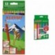 Alpino - Pack 12 lápices de colores + 12 rotuladores de colores