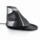 CSL-Computer Aplic - Ratón Vertical óptico | Wired Vertical Mouse | Incl. reposamanos extraíble | Diseño ergonómico/previen