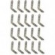 50 x Soportes de esquina Tirantes – ángulo 50 mm x 50 mm x 16 mm