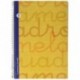 Lamela 7FTE003N - Cuaderno folio en espiral, color naranja