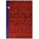 Lamela 7FTE003R - Cuaderno folio en espiral, color rojo