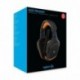 Logitech G231 Prodigy - Auriculares para Gaming estéreo con micrófono para PC, Xbox One y PS4 Color Negro/Naranja