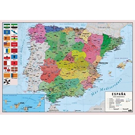 Grupo Erik Editores Vade Escolar Mapa España