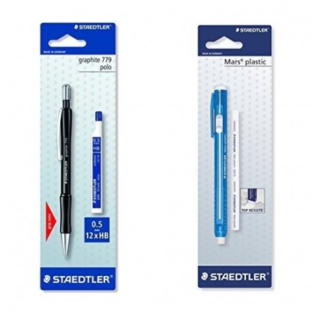 Staedtler - Pack portaminas Graphite 779 + Portagomas con recarga