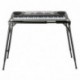 Neewer Soporte Plegable de Piano para Teclado de 61 / 76 / 88 Teclas con Altura Ajustable de 65cm a 110cm y longitud de 73cm 