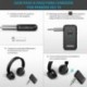 Transmisor Receptor Bluetooth 4.1 de Mpow, Emisor Bluetooth Audio 2 en 1 Adaptador sin Hilos del Audio de 3.5mm para Auricula