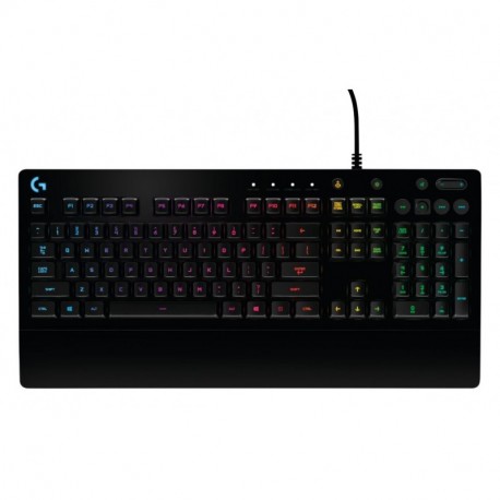 Logitech G213 - Teclado para Gaming Prodigy con retroiluminación RGB y distribución QWERTY español