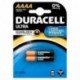 Duracell Specialty, Pilas alcalinas AAAA, Pack 2 baterías