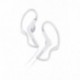 Sony MDRAS210W.Ae - Auriculares Deportivos de botón con Agarre al oído Resistente a Salpicaduras , Color Blanco