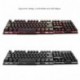 Rii RK100 Teclado para Juegos, Mecánica Feel Gaming Keyboard, USB LED Retroiluminada con Conexión de Cable del Juego