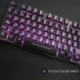 Rii RK100 Teclado para Juegos, Mecánica Feel Gaming Keyboard, USB LED Retroiluminada con Conexión de Cable del Juego