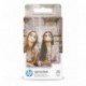 HP ZINK - Papel fotográfico adhesivo 20 hojas/5 x 7,6 cm 