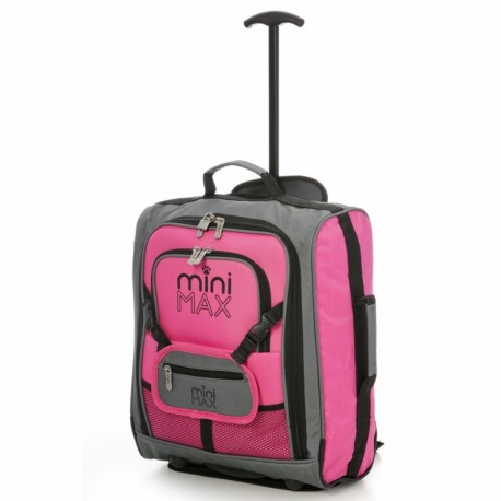 Minimax Equipaje Infantil niños Cabina de Equipaje Maleta Trolley con la Mochila y la Bolsa para su Favorito Juguetes/muñecas