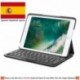 Logitech 920-007612 Canvas Folio Case con Teclado Integrado en Español para iPad Mini 1/2/3 No 4 , Negro