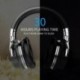 COWIN E7 Auriculares inalámbricos Bluetooth con Bajos Profundos, Almohadillas de Protección Cómodo, 30 Horas de Tiempo de Jue