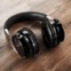 COWIN E7 Auriculares inalámbricos Bluetooth con Bajos Profundos, Almohadillas de Protección Cómodo, 30 Horas de Tiempo de Jue