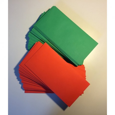 100 sobres, rojo y verde, 220 x 110 mm, cierre autoadhesivo con tira, sobres de navidad
