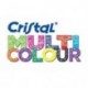 BIC Cristal Multicolor - Bolsa de 10 bolígrafos con 10 colores distintos, dos de ellos fluorescentes