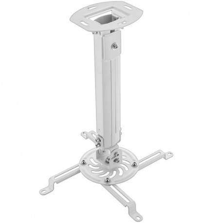 deleyCON MK-W-52 Soporte para Proyectores Universal +-15° Inclinable 360° Giratorio hasta 13,5 Kg Altura Ajustable 380mm-580m