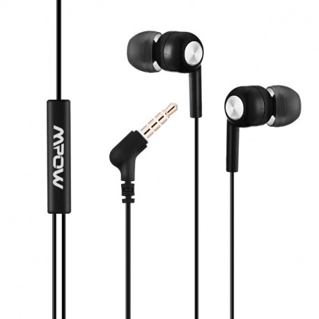 Mpow Auriculares con Cable y Micrófono In ear Estéreo 3.5mm, Control Remoto para Móvil, Reproductor MP3 Smartphones Huawei Xi
