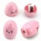 Westeng Pack de 3 Kawaii Cartoon Diseño de huevos de plástico solo agujero Sacapuntas color al azar 