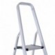 HOMCOM Escalera de Aluminio Tijera Plegable 4/5/6 Peldaños 150kg Plegable Plateado NUE 6 Peldaños 