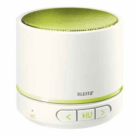 Mini altavoz portátil con Bluetooth, Con función altavoz, 6 horas de reproducción musical, Sonido cristalino y potente, Verde